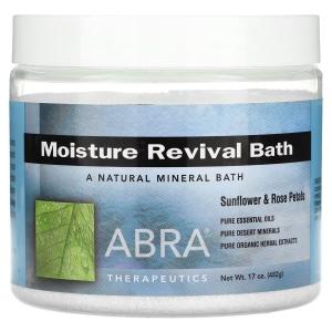 Соль для ванны Abra Therapeutics Moisture Revival Bath Sunflower And Rose Petals, 482 г