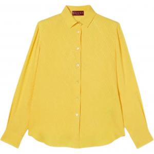 GUCCI Женская желтая рубашка
