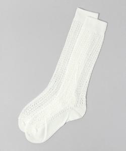 Кружевные вязаные носки Jeanasis, цвет White(06)