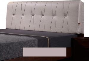 Подушка-подголовник LIANGJUN для кровати, поясничная подушка с защитой от ударов, большая спинка с губчатым наполнителем, поддержка талии для спальни или отеля, индивидуальный размер (Цвет: бежевый, Размер: 160x60x10 см) CHIAPERINI, Beige