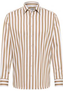 Рубашка делового покроя Regular Fit ETERNA, бежевый