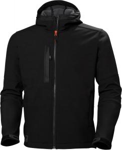 Helly-Hansen Kensington Hooded Softshell Jacket - водонепроницаемая мембранная и дождевая куртка для мужчин - зимние слои для мужчин Helly Hansen, 990 Black