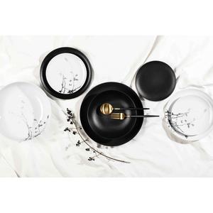 Тарелка для завтрака Liberty Velvet Black Ø 22,7 см, набор 6 шт., черная Seltmann Weiden, черный