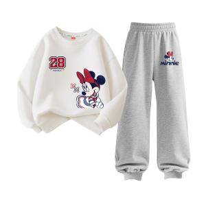 Детский спортивный комплект Casual Sportswear 2 Piece Set Disney, белый