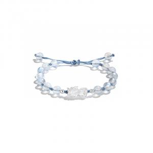 RUOK Браслет S999 Silver Moonstone унисекс