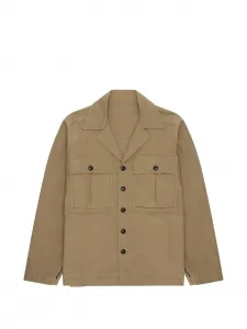 Рубашка-овершот Solomon Fortela, бежевый