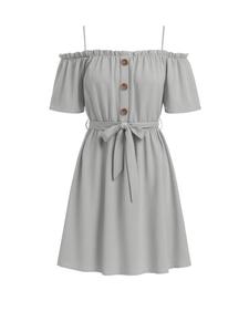 Elara Платье в каменном цвете