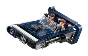 Конструктор Han Solo's Land Speeder из пластиковых деталей, 301 деталь, 600 штук, 75209 LEGO