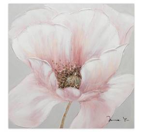 Акриловая картина ручной работы KUNSTLOFT Flower of Faith цвет beige/blau