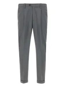 Брюки с поясными петлями Devore, серый