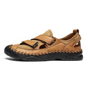 HBRK Мужские дышащие устойчивые к истиранию треккинговые ботинки для речных походов коричневые, цвет Brown