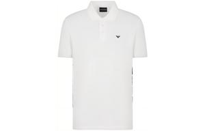 EMPORIO ARMANI Белая поло для мужчин