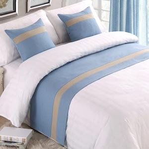 TTiiLoe Декоративная наволочка из льна с потайной молнией Blue 2