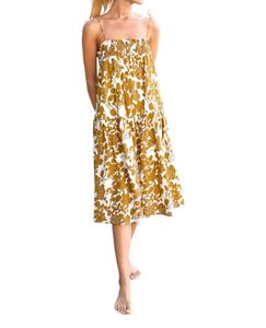 Платье-миди Heihee с заниженной талией в цвете Sundial GREYLIN