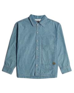 Рубашка на пуговицах Comfort fit G-STAR Pocket, Blue denim
