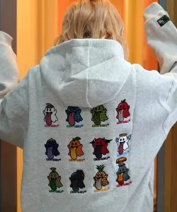 Толстовка с капюшоном GRAF&WU 12BOO GHOST (мужская) Select Brands, цвет Gray