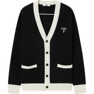 Свитер KARL LAGERFELD FW25 мужской KARL LAGERFELD/Karl Lagerfeld Jeans, черный