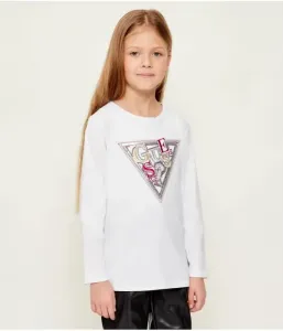 Блуза slim fit Guess, белый