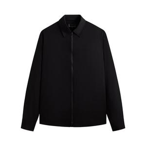 Рубашка Kith Tropical Wool Marquis Zip Up Shirt, Black