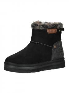 Ботильоны черного цвета Mustang