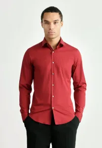 Приталенная формальная рубашка Calvin Klein, Brick Red
