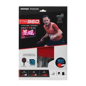 Pongori настольный теннис ракетка TTR 960 墨曜 хватка европейская + чехол для ракетки