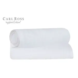Полотенце HygieniCotton с 2 подвесными шнурами Carl Ross, белый
