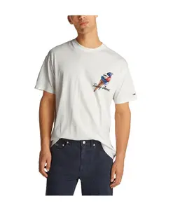 Летняя энергетическая футболка Tommy Hilfiger, белый