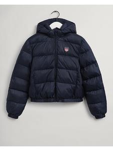 Стеганая куртка Gant, темно синий