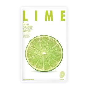 С оживляющей тканевой маской с ледниковой водой Исландии и лаймом 20г Blue Dot, Mask A