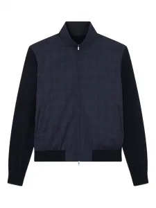 Бомбер в клетку Paul & Shark, синий