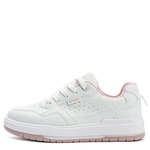 Feiyue Скользоустойчивые, износостойкие, легкие женские лоу-топы для скейтбординга бело-розовые, цвет White Pink