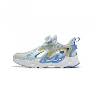 XTEP Детские повседневные кроссовки с нескользящей подошвой, цвета "лунный бассейн" и "микроволновый синий"