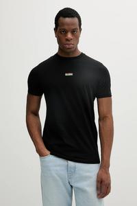 Хлопковая футболка Karl Lagerfeld, черный