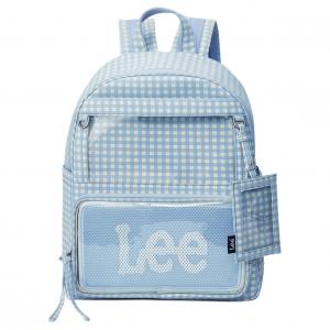 Тканевый рюкзак унисекс Lee, светло-синий plaid