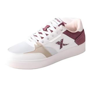 Кроссовки XTEP Skateboarding Shoes Men Low-top White Sand Grey/grape Brown/clay Colour, белый