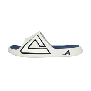 PEAK Тихие противоскользящие тапочки-слайды унисекс белого цвета