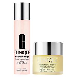 CLINIQUE QIANBI розовый крем для лица вода и масло набор для ухода за кожей успокаивающий увлажняющий и восстанавливающий 200мл+50мл