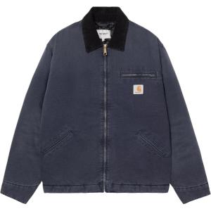 Carhartt WIP Стеганая куртка с вельветовым воротником, Marine Blue
