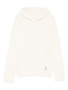 Толстовка с косами Eleventy Kids, слоновая кость