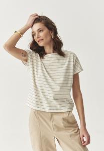 Футболка TATUUM OSARO., Off White/Off-White