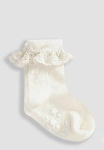 Носки 3-PACK FRILLY REGULAR FIT JoJo Maman Bébé, бежевый
