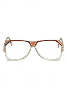 Очки в массивной оправе черепаховой расцветки Cazal, нейтральный