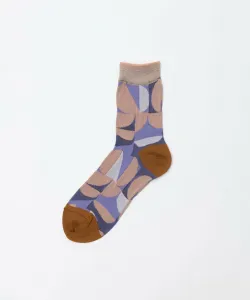 Носки из геометрической сетки Tricot, цвет 82Beige