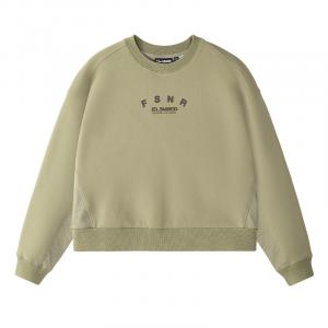 Футболка женская темная умбра хаки FILA FUSION