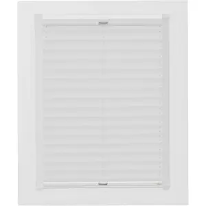 Мансардные жалюзи sunlines плиссе «Молодой стиль энергосбережения», затемняющее, энергосберегающее, натяжное, с энергосберегающим эффектом, с направляющими, цвет weiß + weiß