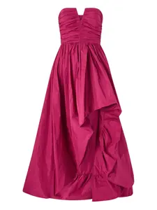 Платье с оборками Pinko, розовый