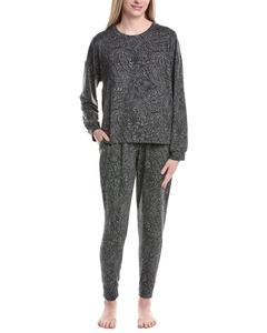 Пижамный комплект Sanctuary из 2 предметов: топ и спортивные штаны, серый