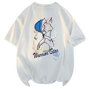 Футболка унисекс WARRIOR, белый