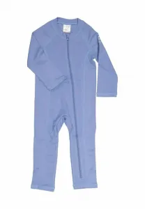 Детский купальник с длинными рукавами от uv-технологии Geggamoja, Blue